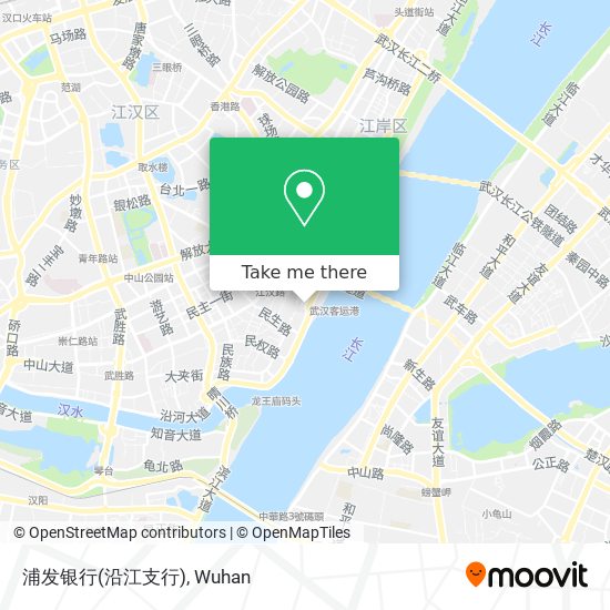 浦发银行(沿江支行) map