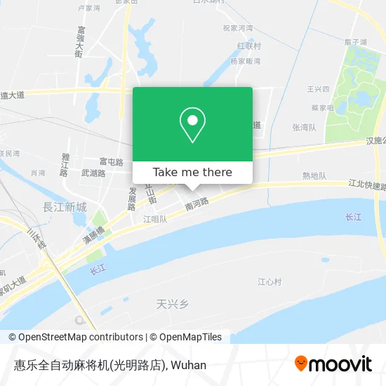 惠乐全自动麻将机(光明路店) map
