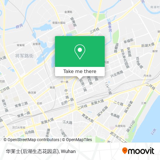 华莱士(后湖生态花园店) map