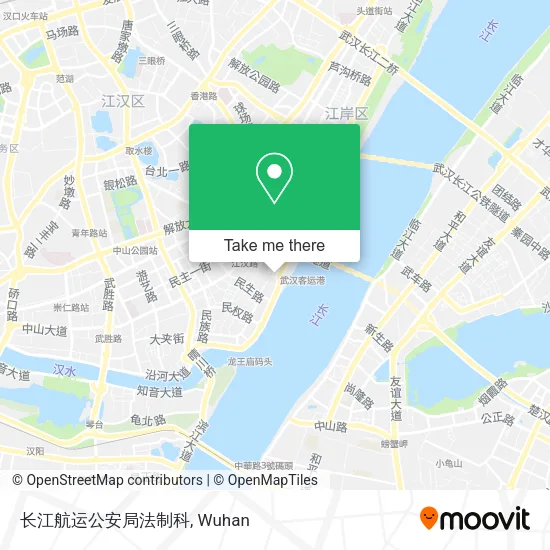 长江航运公安局法制科 map