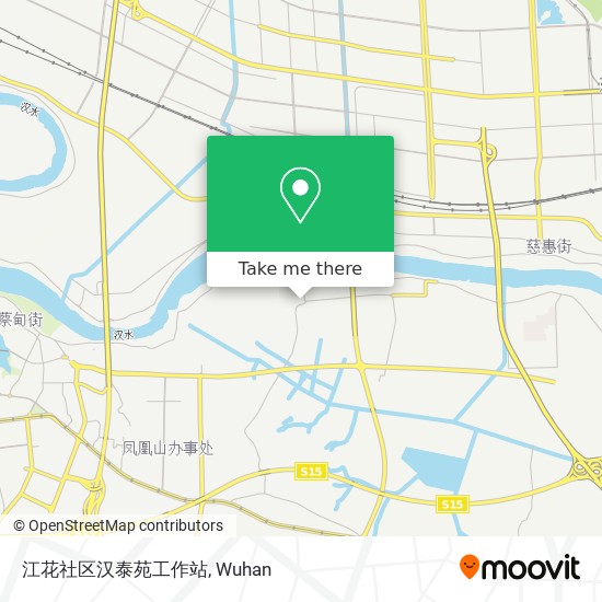 江花社区汉泰苑工作站 map