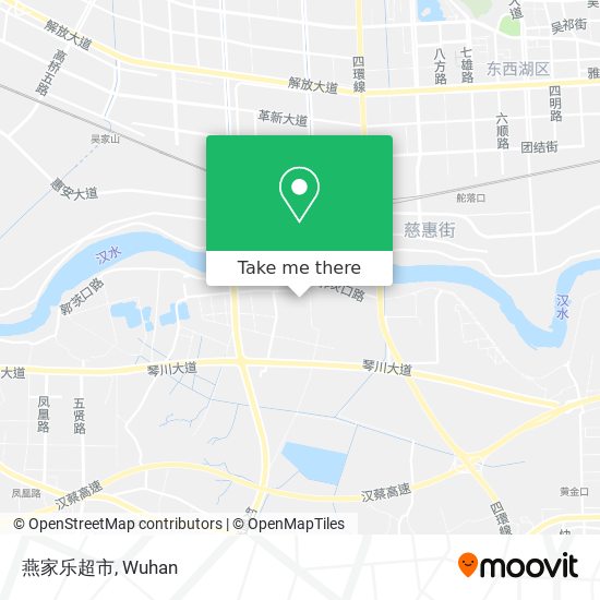 燕家乐超市 map