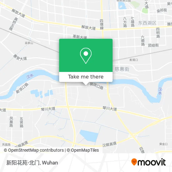 新阳花苑-北门 map