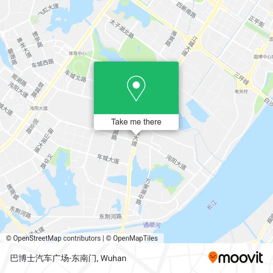 巴博士汽车广场-东南门 map