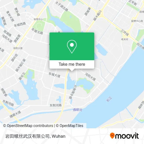 岩田螺丝武汉有限公司 map