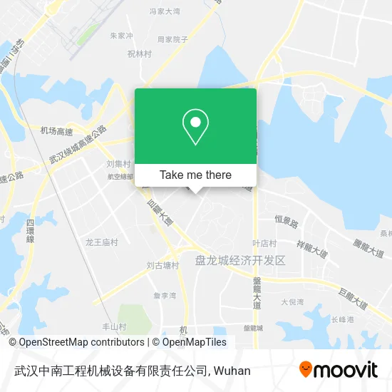 武汉中南工程机械设备有限责任公司 map