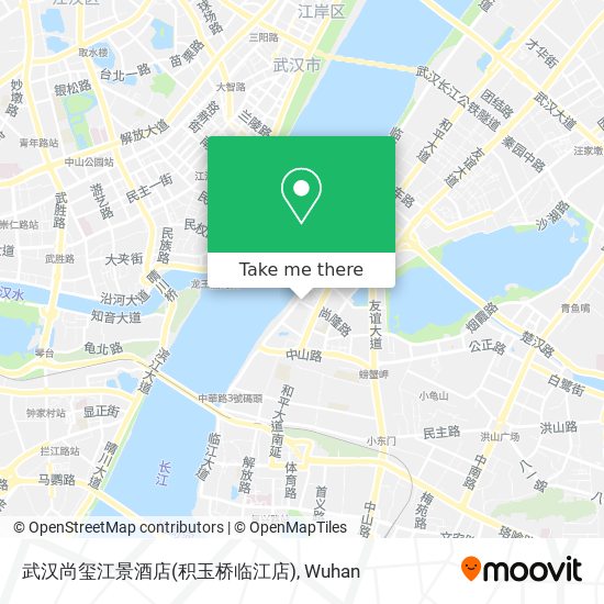武汉尚玺江景酒店(积玉桥临江店) map