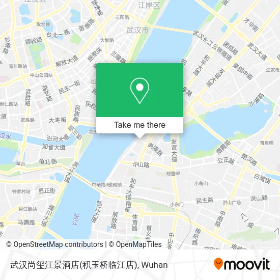 武汉尚玺江景酒店(积玉桥临江店) map