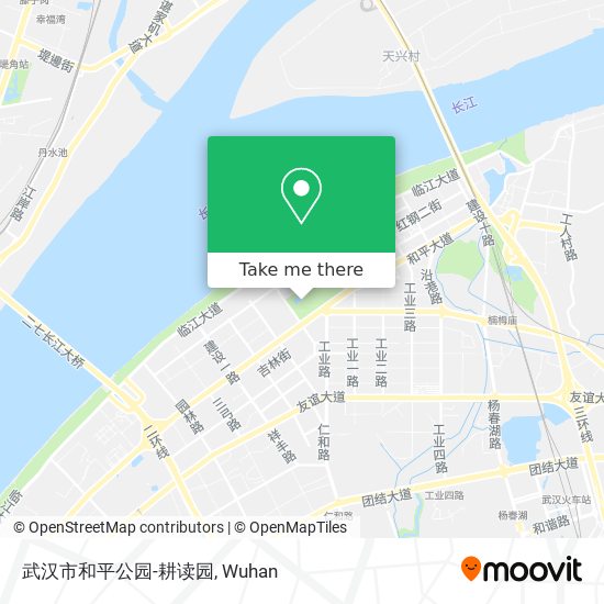 武汉市和平公园-耕读园 map