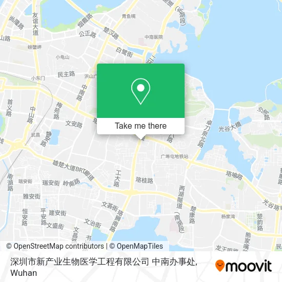深圳市新产业生物医学工程有限公司 中南办事处 map