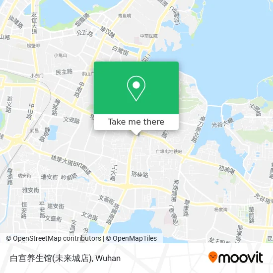 白宫养生馆(未来城店) map