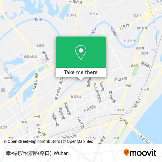 幸福街/怡康路(路口) map