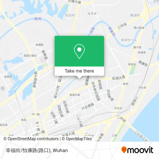 幸福街/怡康路(路口) map