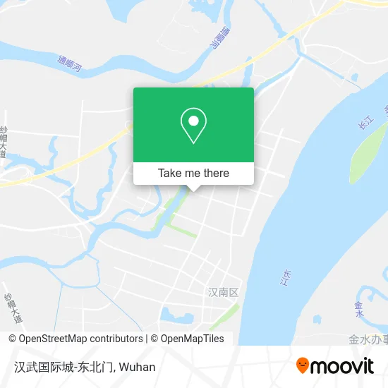 汉武国际城-东北门 map