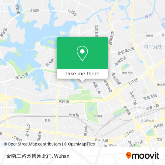 How To Get To 金南二路园博园北门in 东西湖区by Bus Or Metro