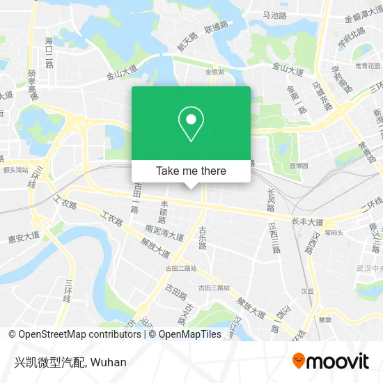 兴凯微型汽配 map