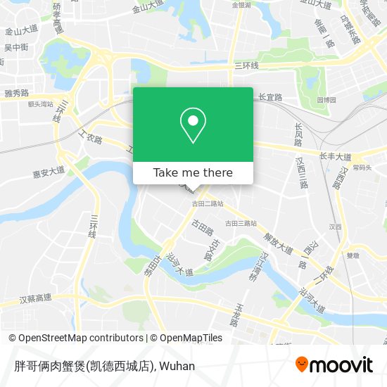 胖哥俩肉蟹煲(凯德西城店) map