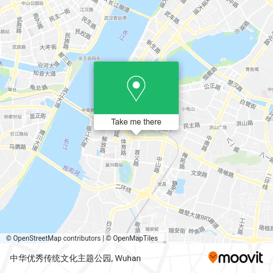 中华优秀传统文化主题公园 map