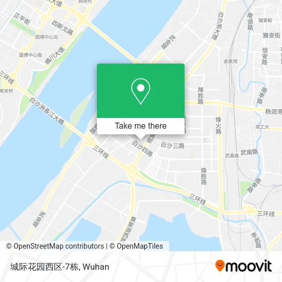 城际花园西区-7栋 map