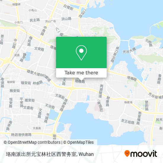 珞南派出所元宝林社区西警务室 map