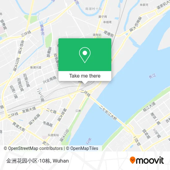 金洲花园小区-10栋 map