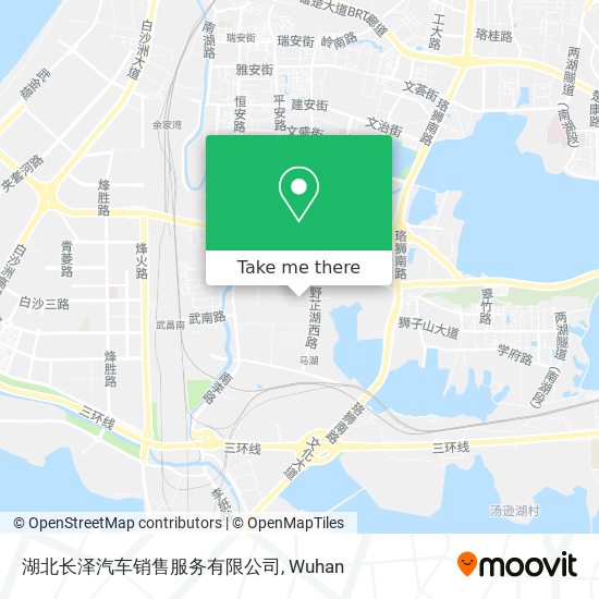 湖北长泽汽车销售服务有限公司 map