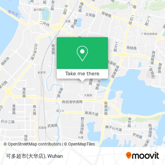 可多超市(大华店) map
