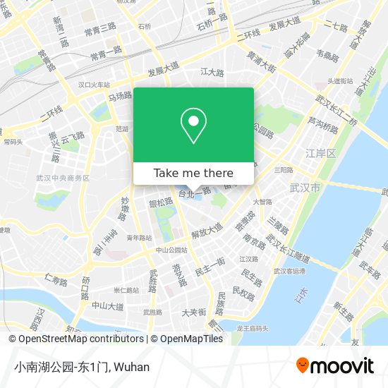 小南湖公园-东1门 map