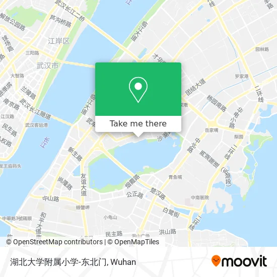 湖北大学附属小学-东北门 map
