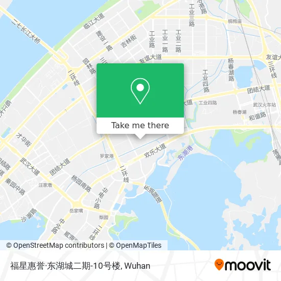 福星惠誉·东湖城二期-10号楼 map