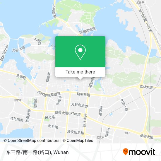 东三路/南一路(路口) map