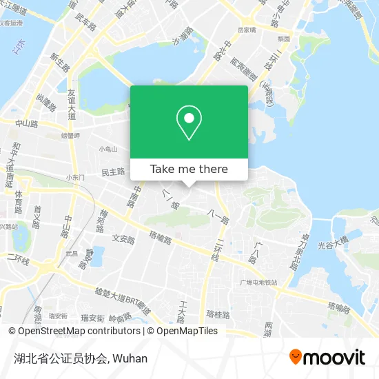 湖北省公证员协会 map