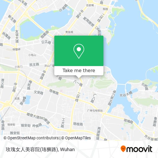 玫瑰女人美容院(珞狮路) map