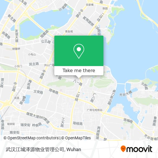 武汉江城泽源物业管理公司 map