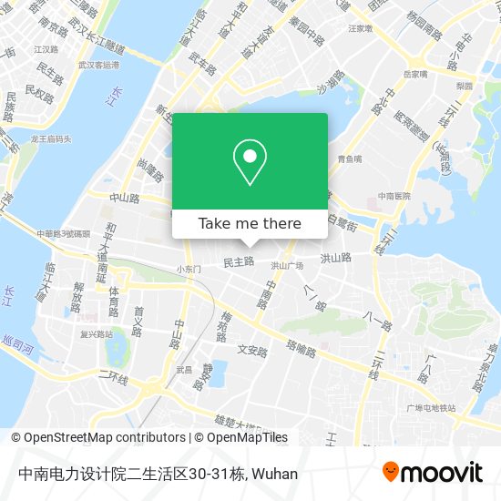 中南电力设计院二生活区30-31栋 map