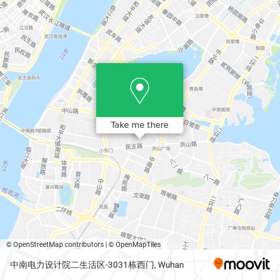 中南电力设计院二生活区-3031栋西门 map