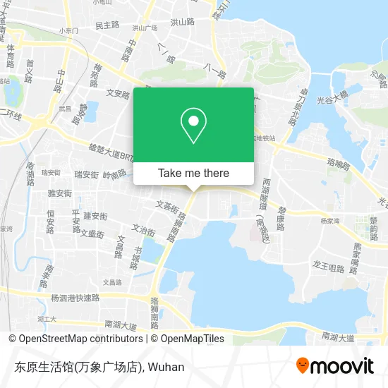 东原生活馆(万象广场店) map