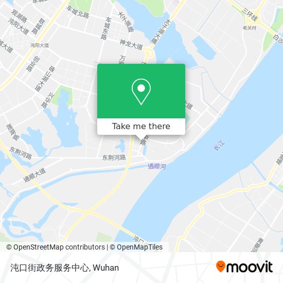 沌口街政务服务中心 map
