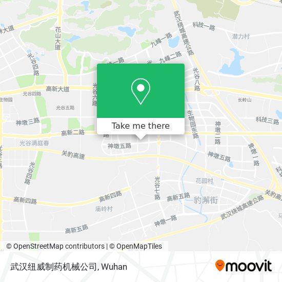 武汉纽威制药机械公司 map