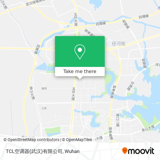 TCL空调器(武汉)有限公司 map