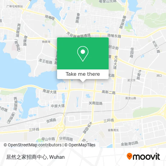 居然之家招商中心 map