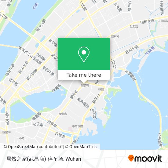 居然之家(武昌店)-停车场 map