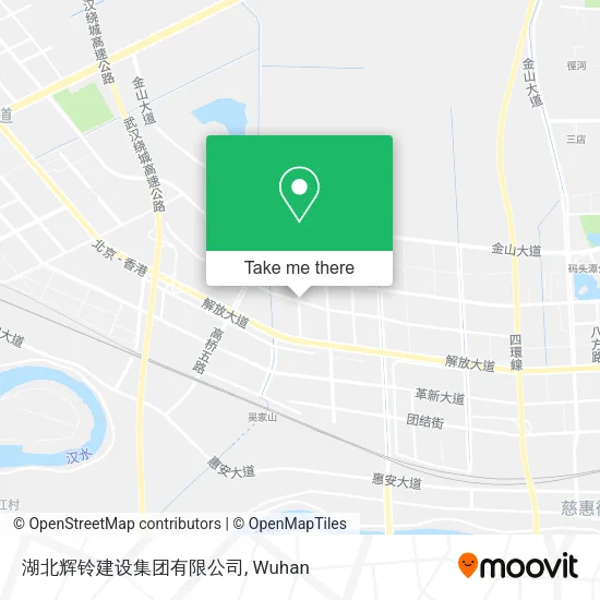 湖北辉铃建设集团有限公司 map
