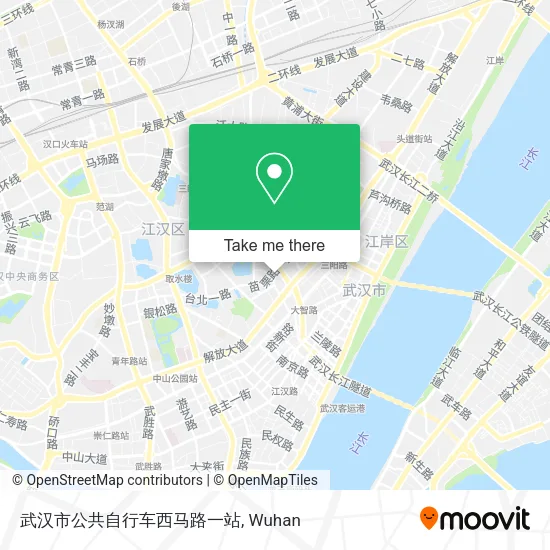 武汉市公共自行车西马路一站 map