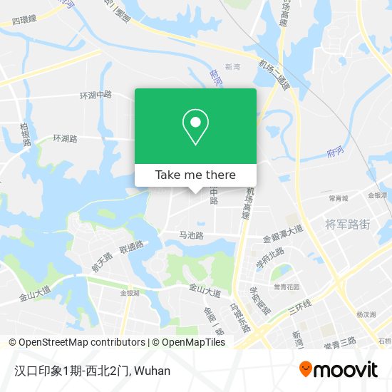 汉口印象1期-西北2门 map