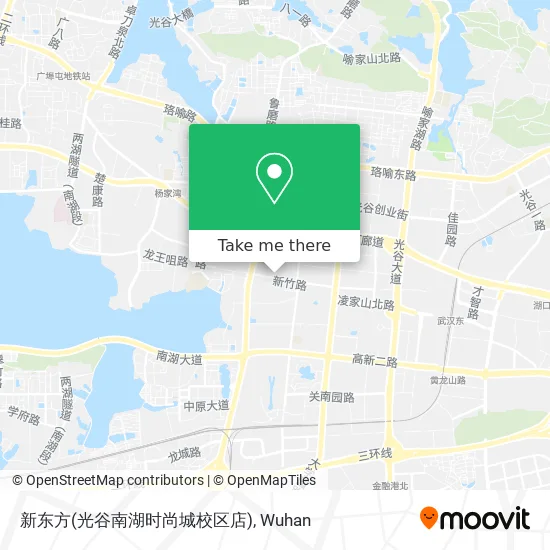 新东方(光谷南湖时尚城校区店) map