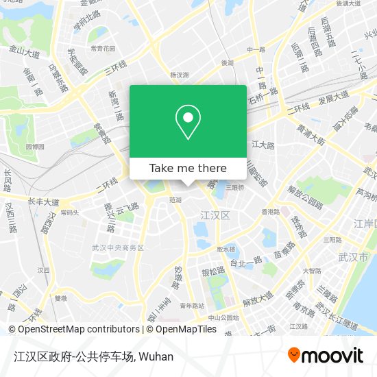 江汉区政府-公共停车场 map