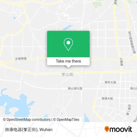 帅康电器(奓正街) map