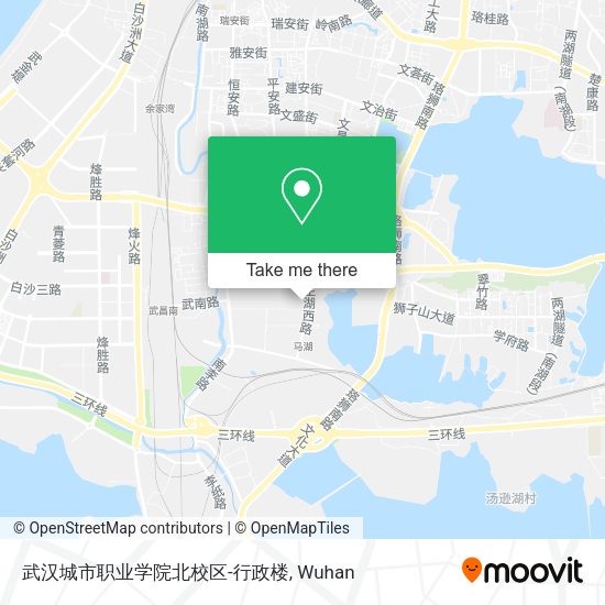 武汉城市职业学院北校区-行政楼 map