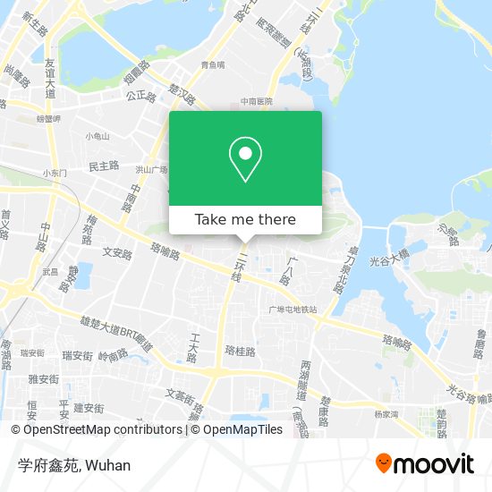 学府鑫苑 map